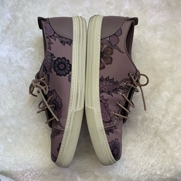 CSD Gucci Floral Print Fabric and Leather Sneaker - Picture 8 of 8